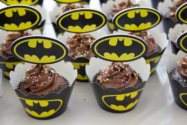 cupcake do batman Chantilly