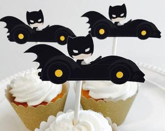 cupcake do batman Chantilly