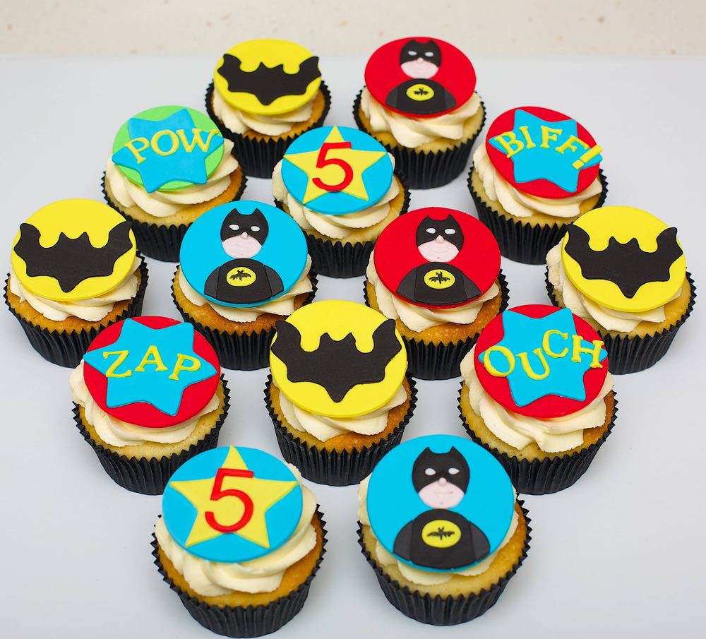 cupcake do batman Personalizado