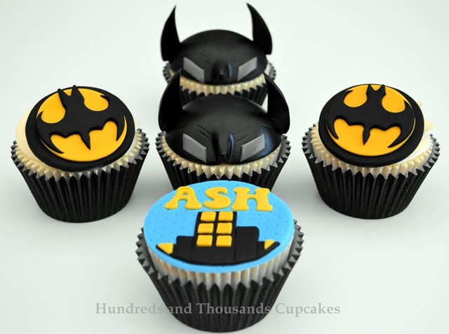 cupcake do batman Personalizado