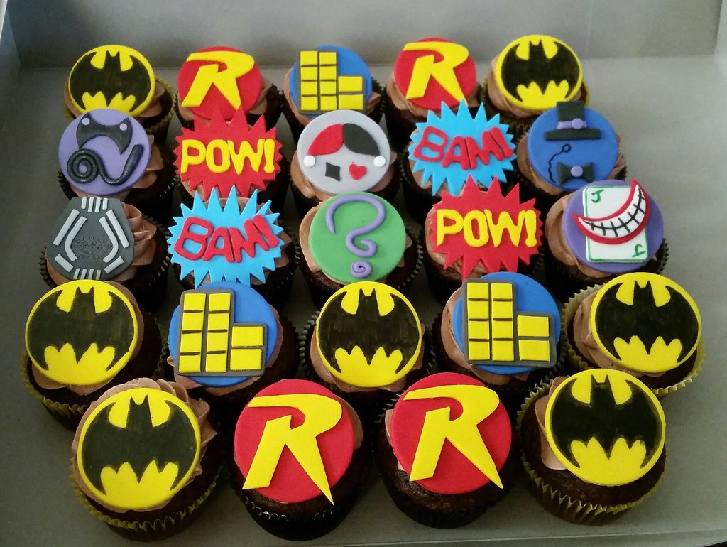 cupcake do batman Personalizado