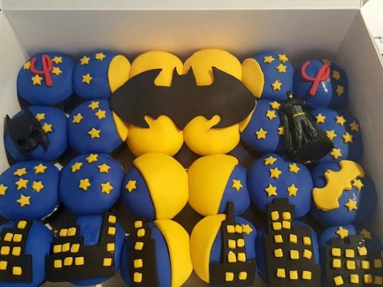 cupcake do batman Personalizado