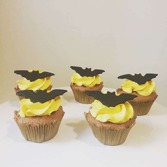 cupcake do batman Simples