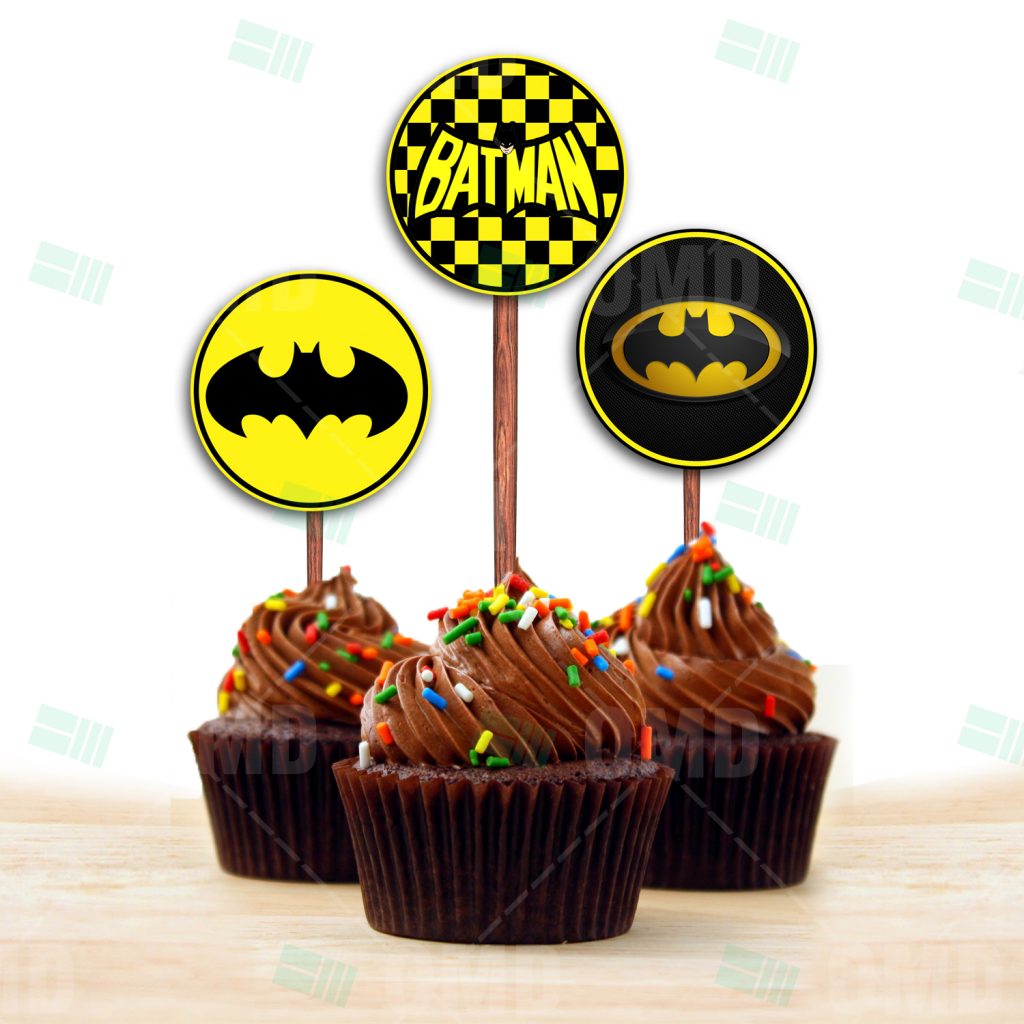 Cupcake do Batman 40 ideias incríveis e deliciosas