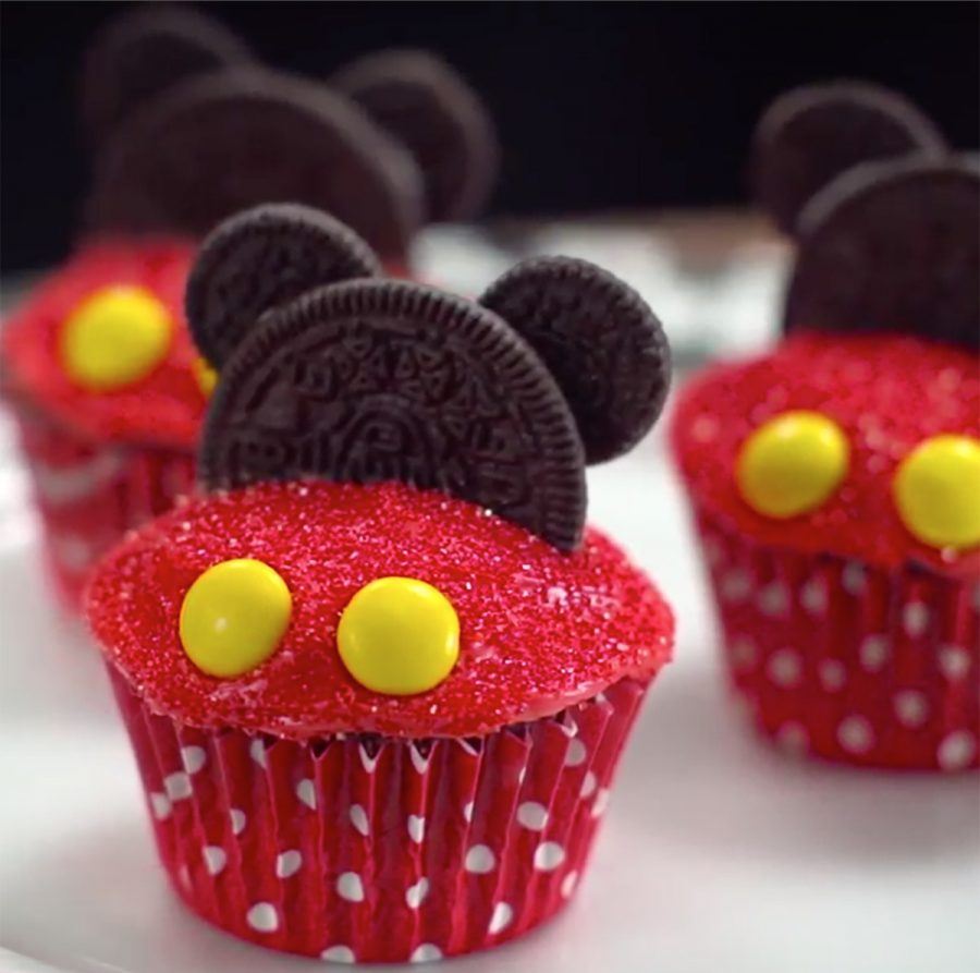 Cupcake Mickey Simples