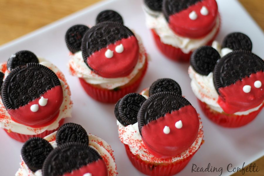 Cupcake Mickey Simples