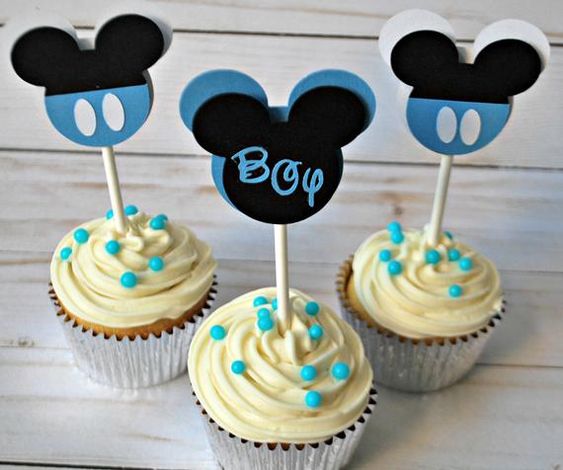 Cupcake Mickey Baby