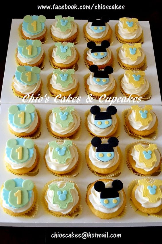 Cupcake Mickey Baby