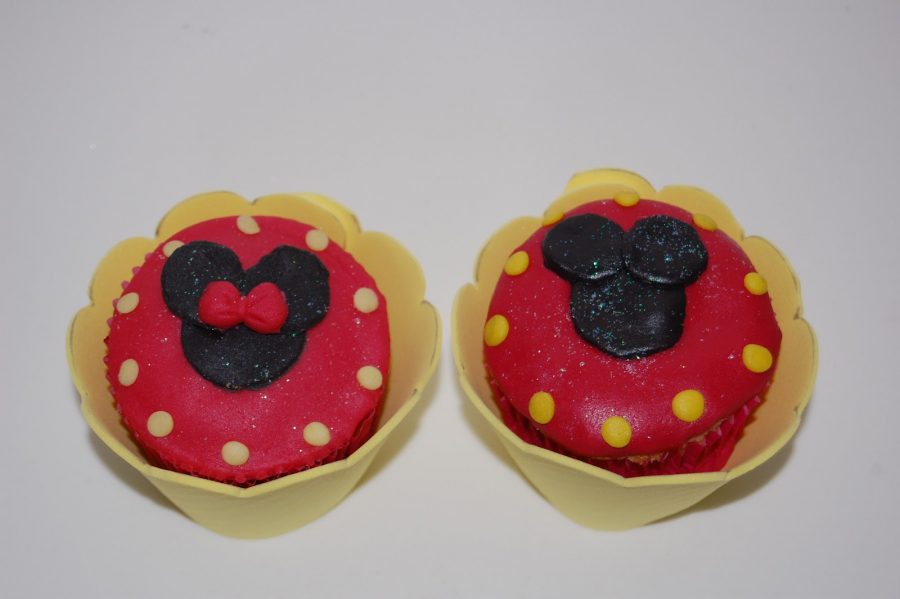 Cupcake Mickey Pasta americana