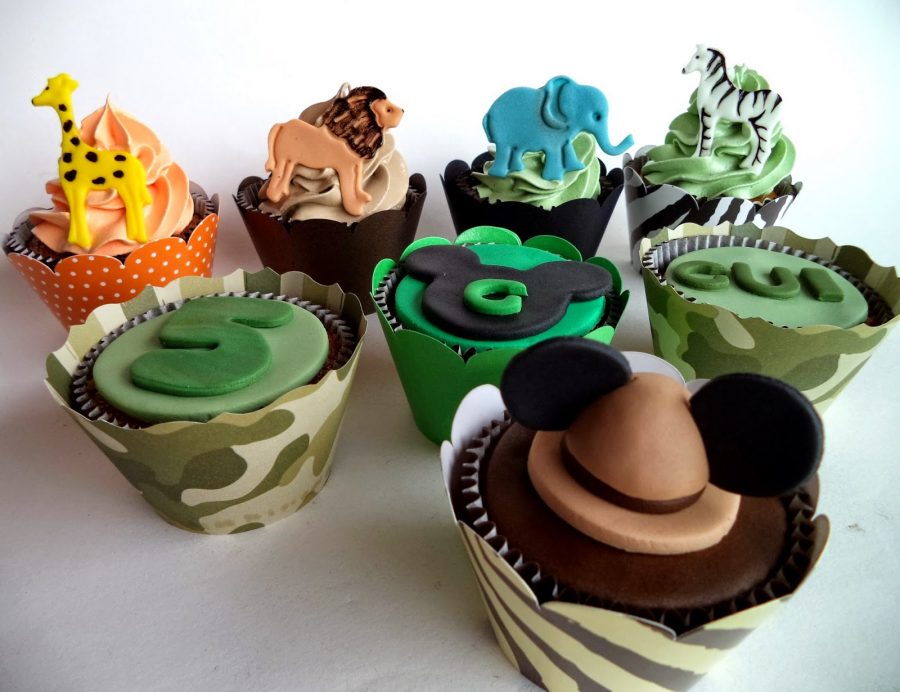 Cupcake Mickey Mickey safari