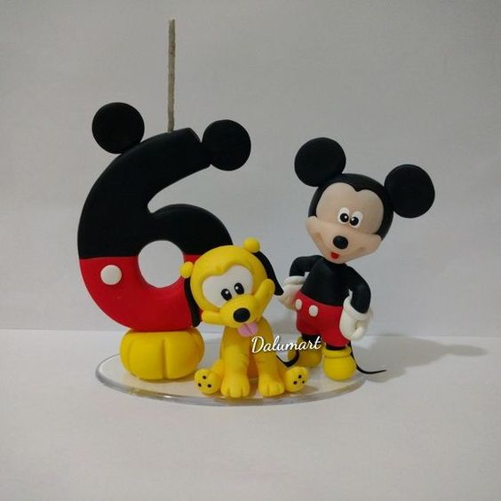 Cupcake Mickey Topo