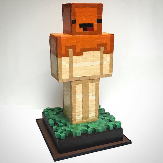 Cupcake Minecraft Topo