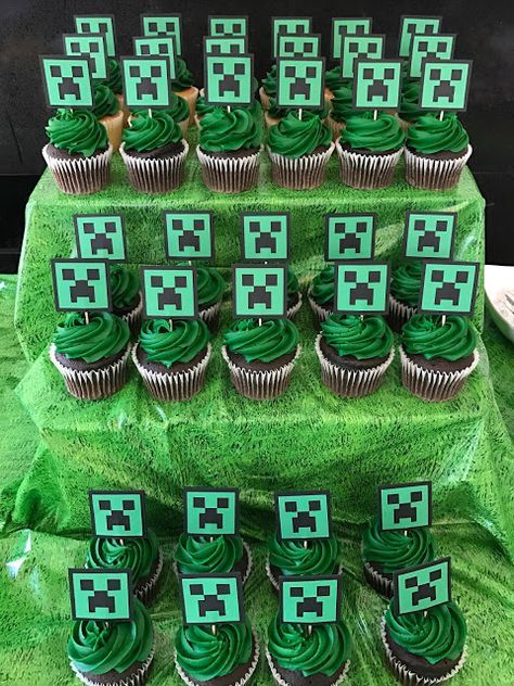 Cupcake Minecraft Topo