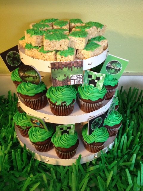 Cupcake Minecraft Topo