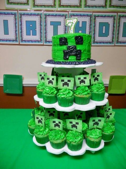 Cupcake Minecraft Topo