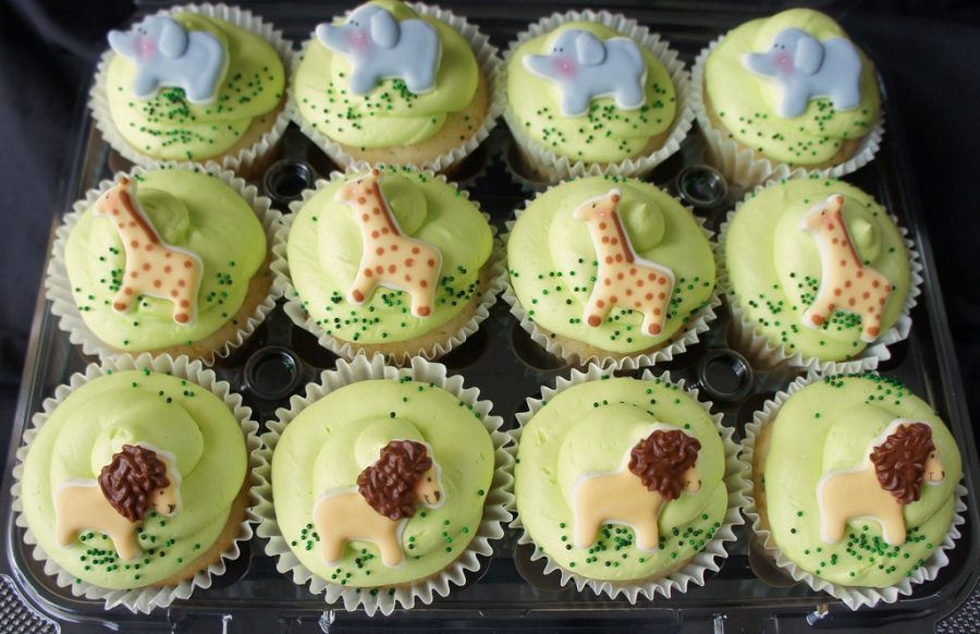 safari cupcake