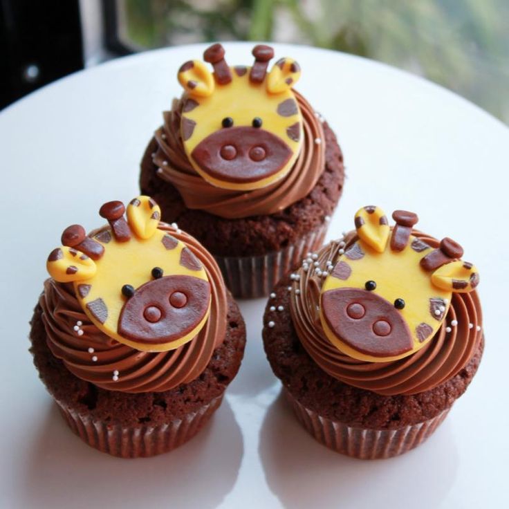 safari cupcakes asda