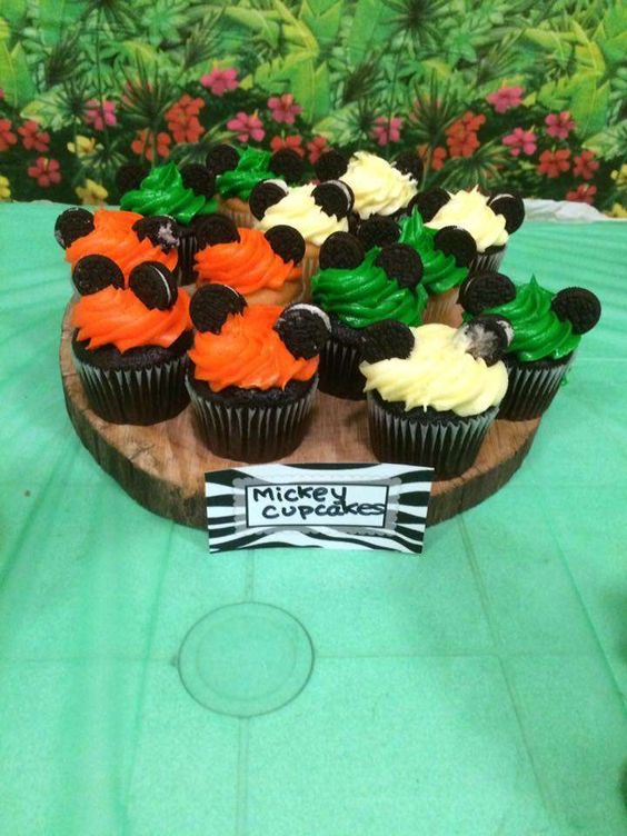 Cupcake Safari Safari Mickey