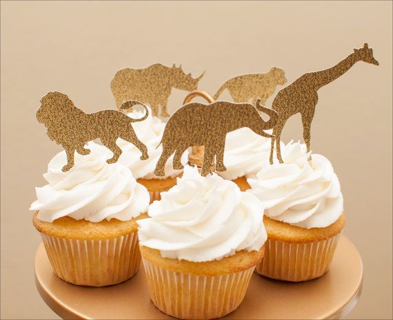 Cupcake Safari Simples
