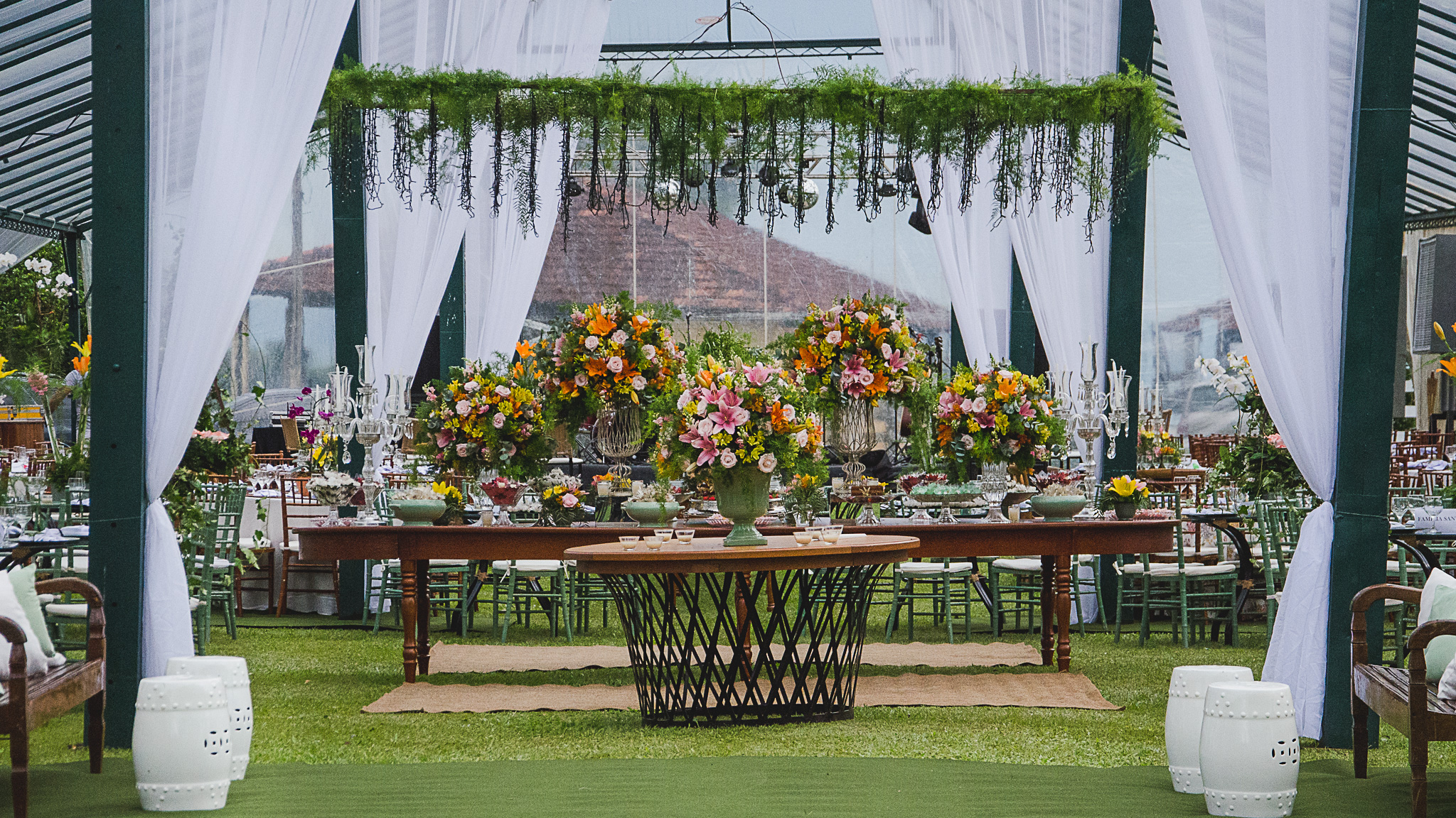 decoracao de casamento Em Chácara