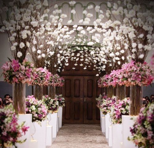 decoracao de casamento Na Igreja