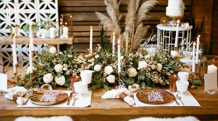 decoracao de casamento Rústico