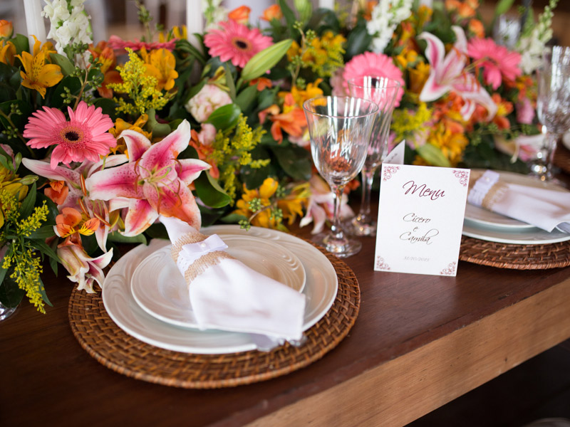 decoracao de casamento Rústico