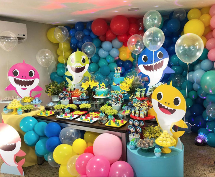 festa infantil Baby Shark