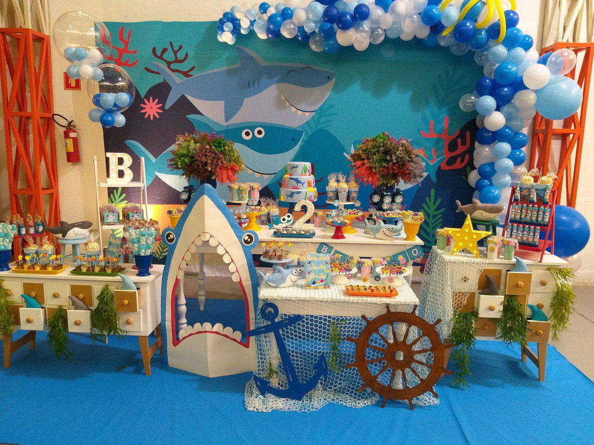 festa infantil Baby Shark