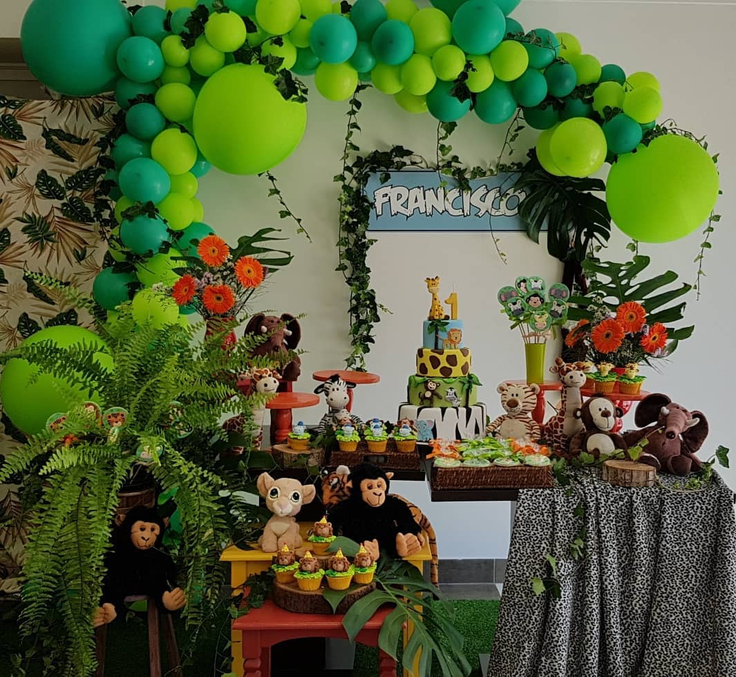 festa infantil Safari