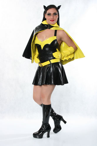 fantasia batgirl Luxo