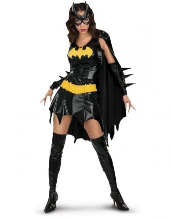 fantasia batgirl Luxo