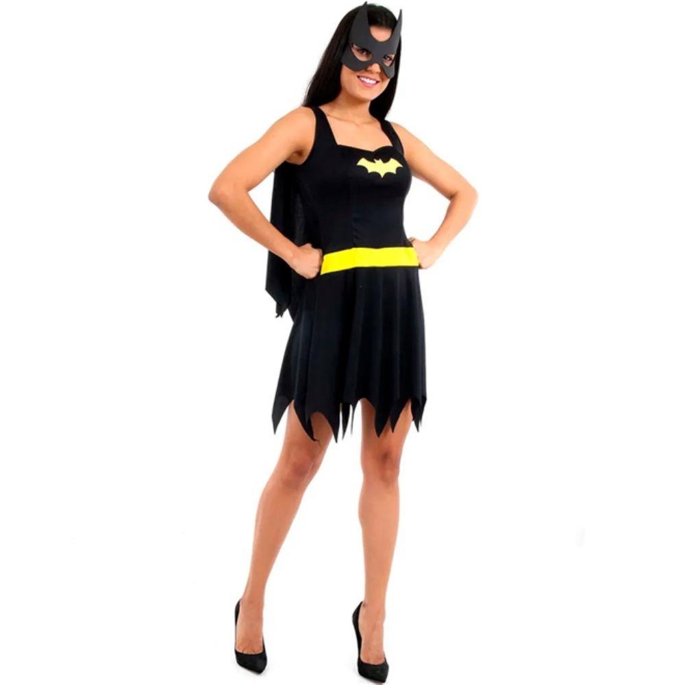 fantasia batgirl Simples