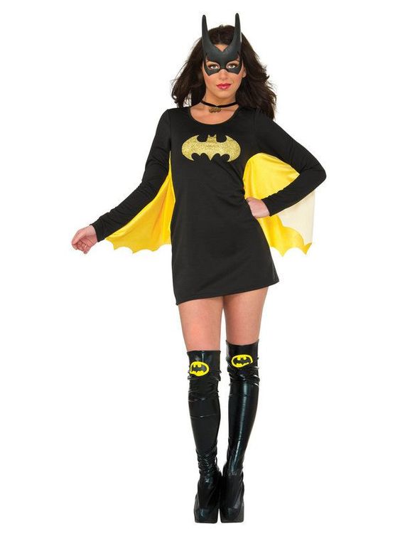 fantasia batgirl Simples