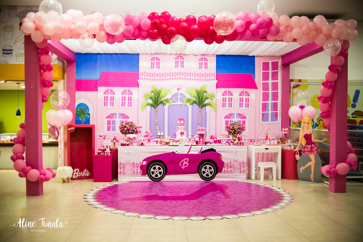 festa barbie Luxo