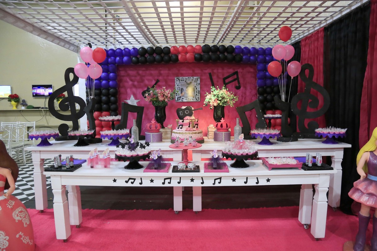 festa barbie Pop Star