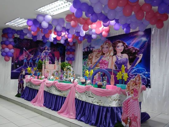 festa barbie Pop Star