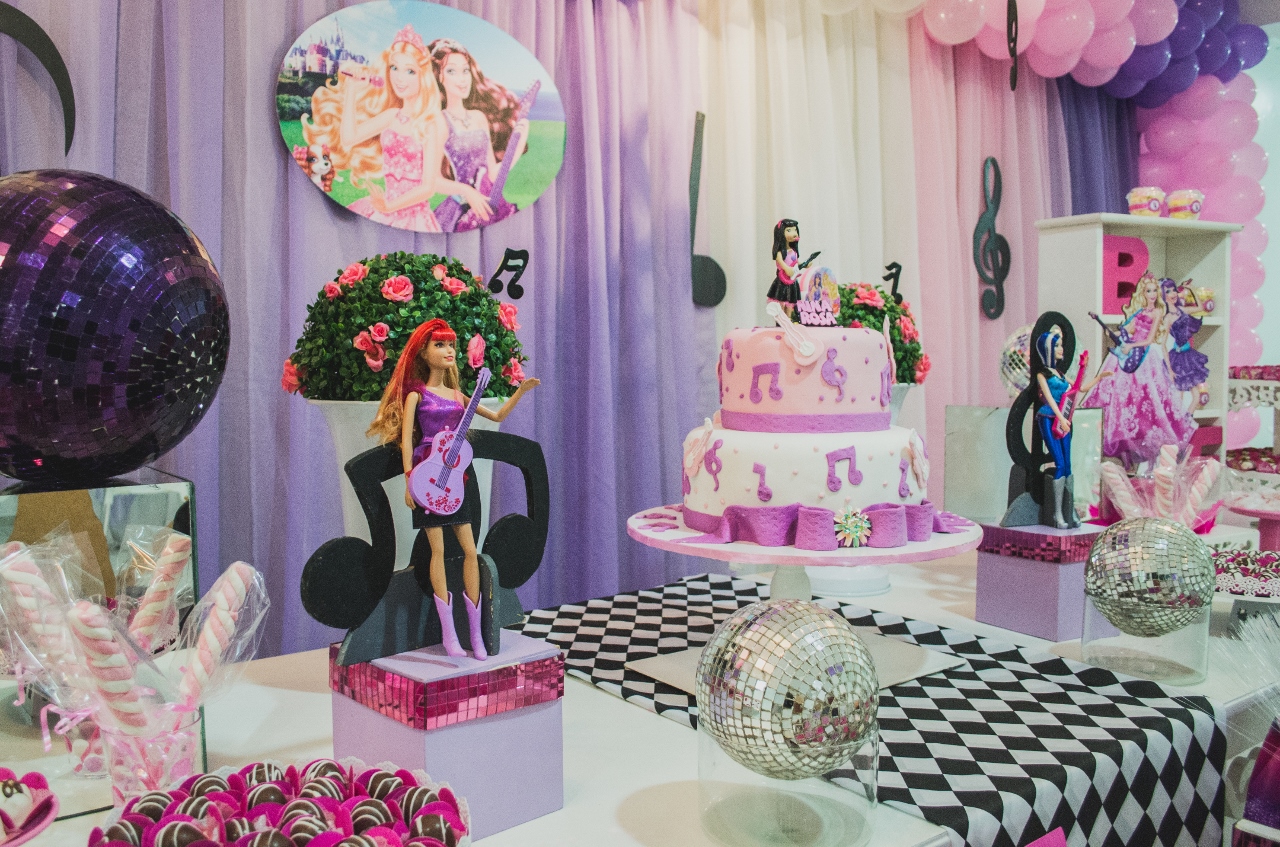 festa barbie Pop Star