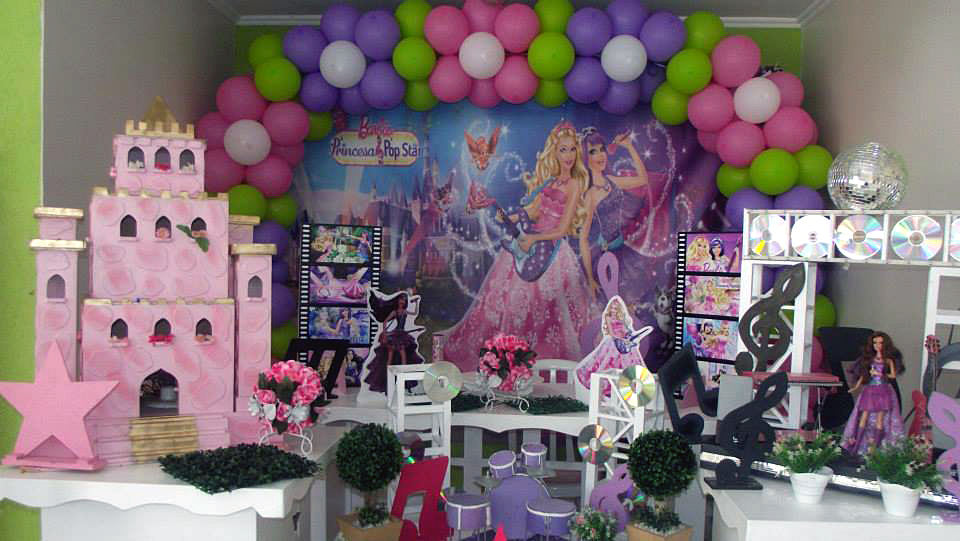 festa barbie Pop Star