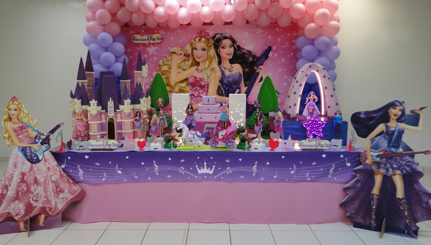 festa barbie Pop Star