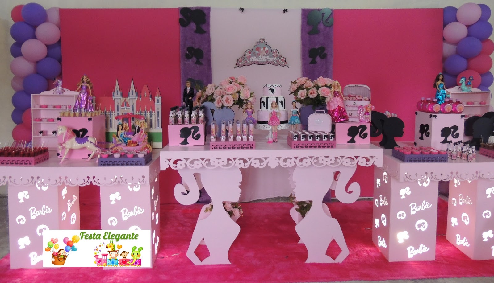 festa barbie Princesa