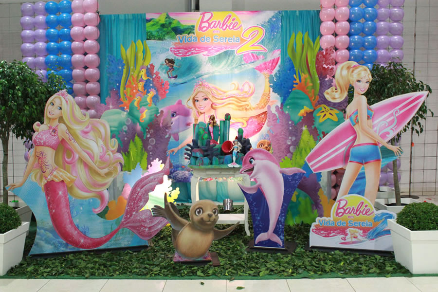 festa barbie Sereia