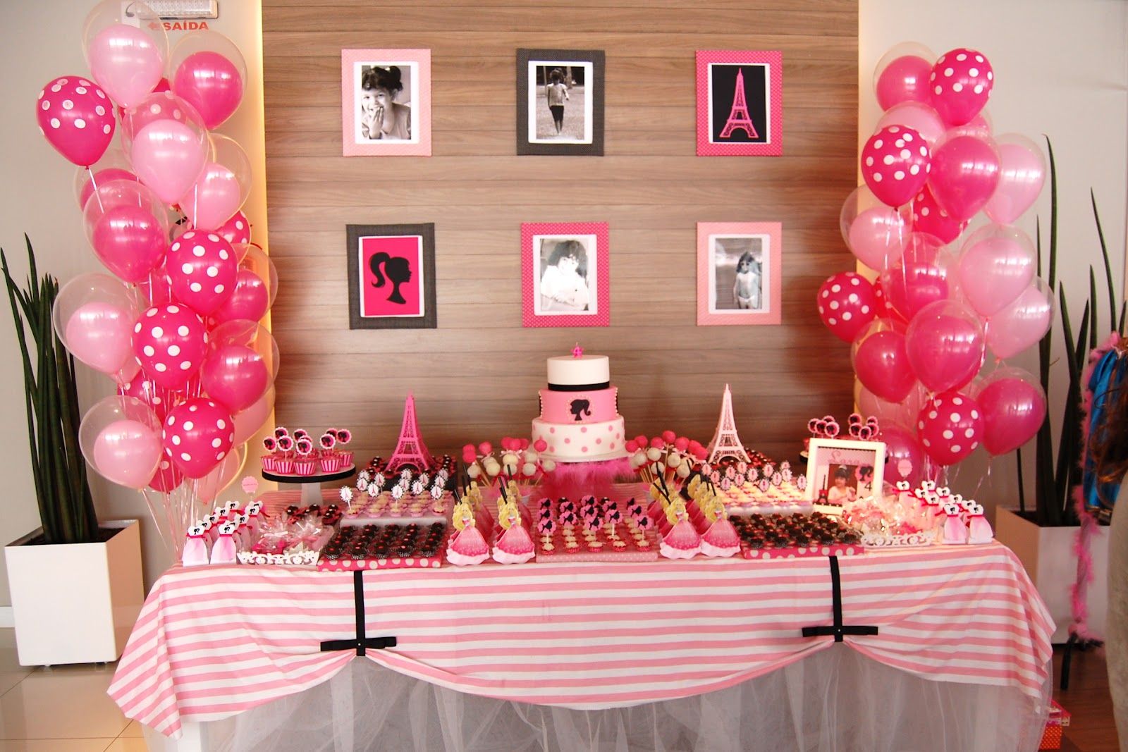 festa barbie Simples