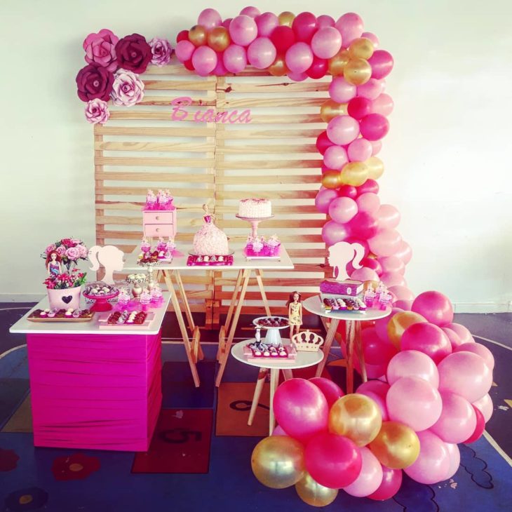 festa barbie Simples