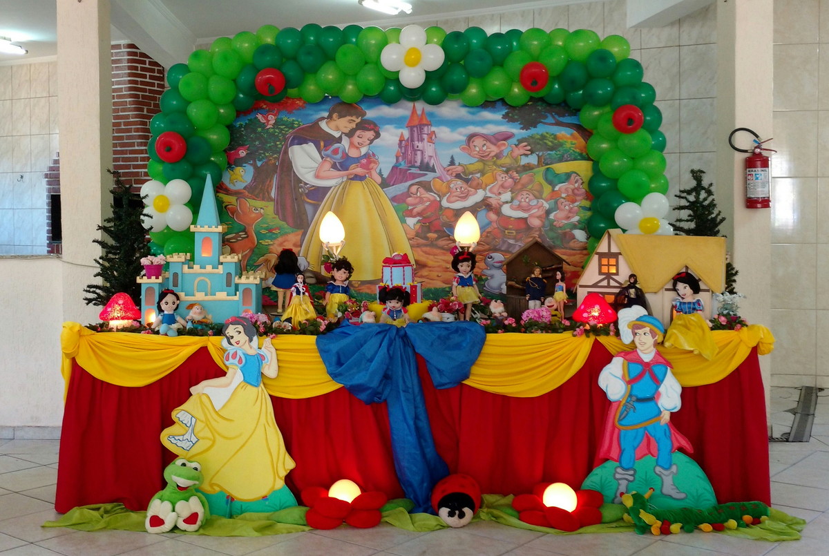 Festa Branca de Neve Infantil