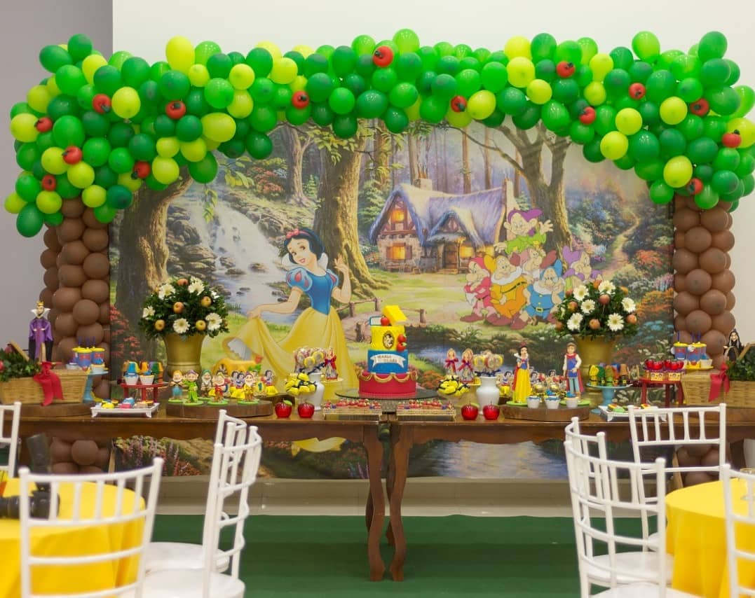 Festa Branca de Neve Infantil