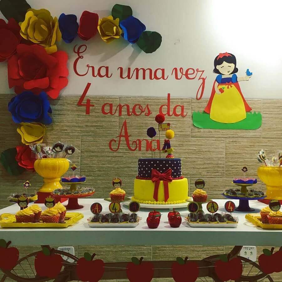 Festa Branca de Neve Infantil