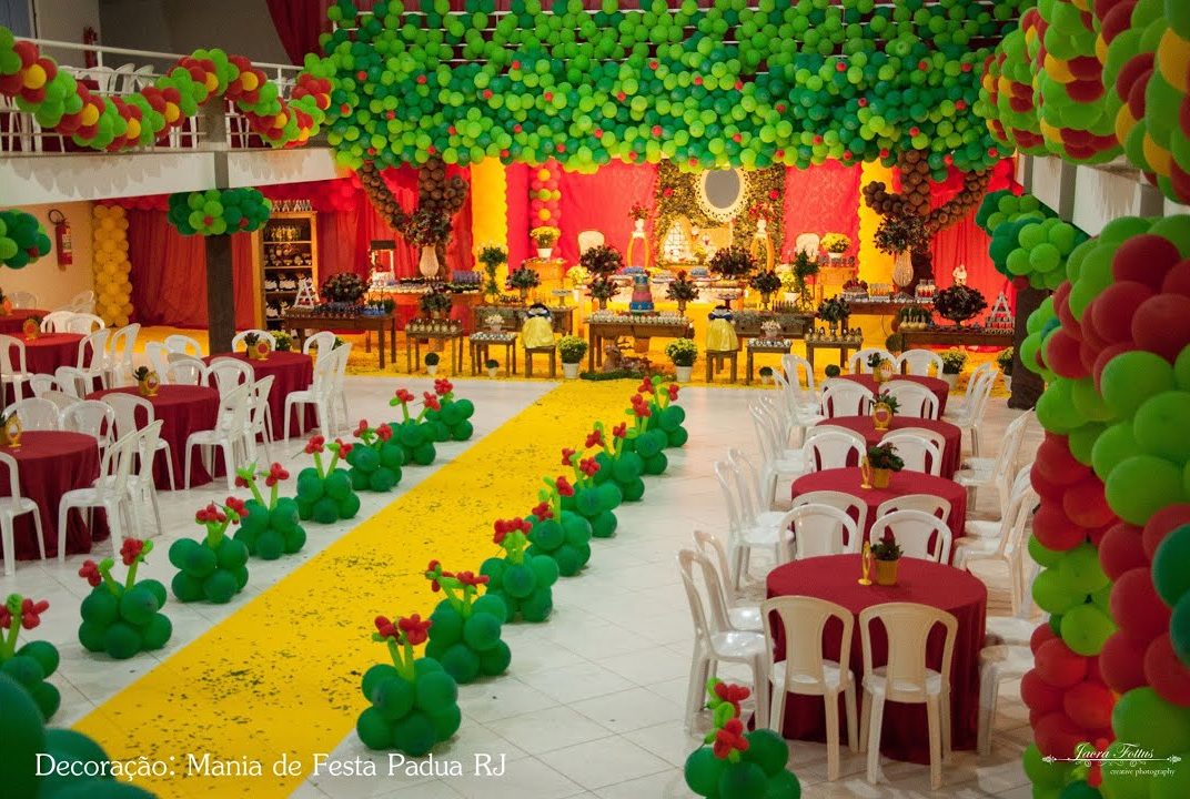 Festa Branca de Neve Luxo