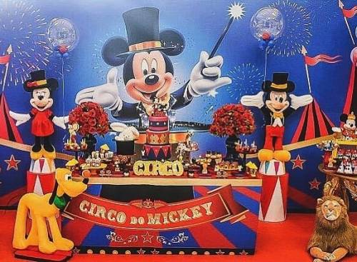 festa circo Do Mickey