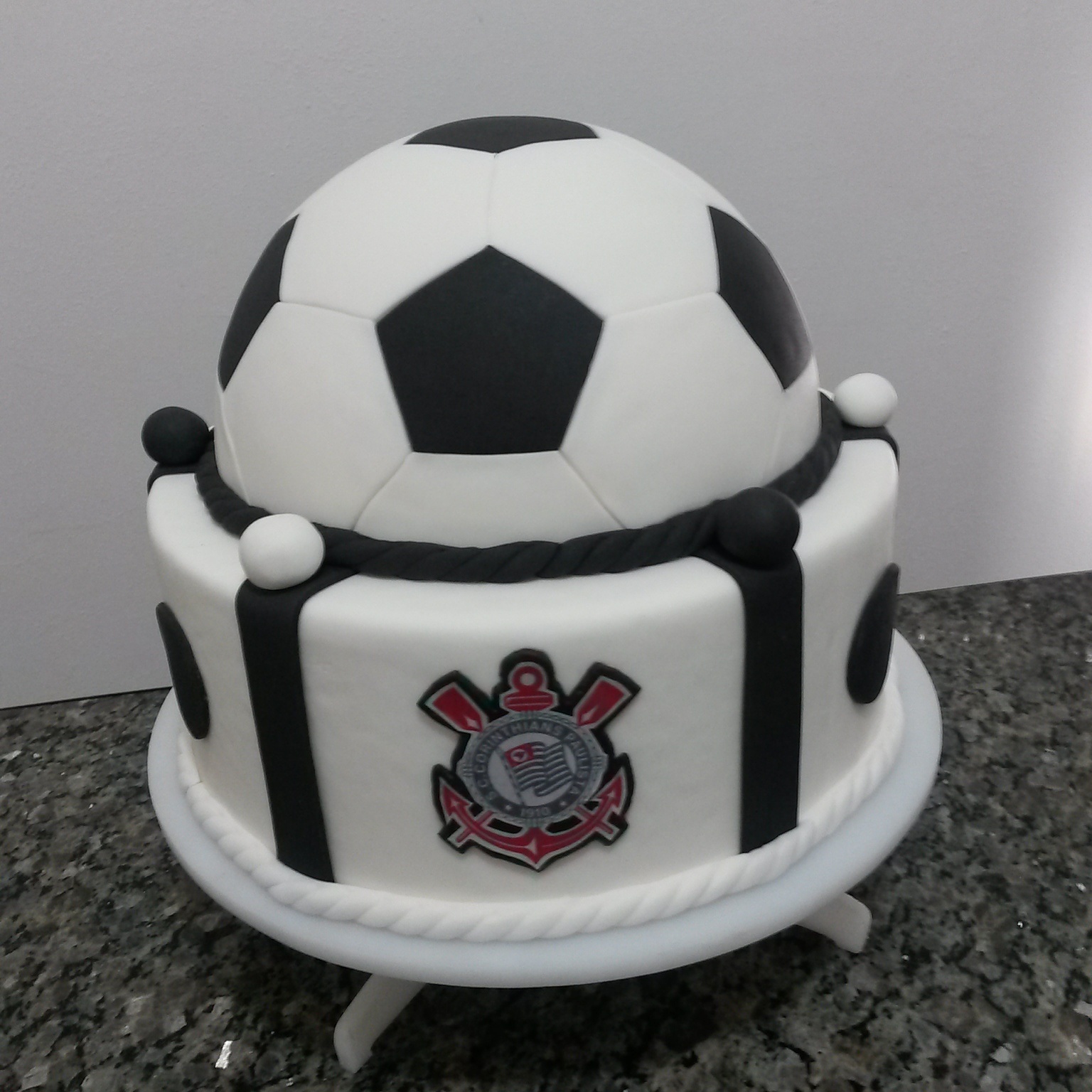 festa corinthians Bolo